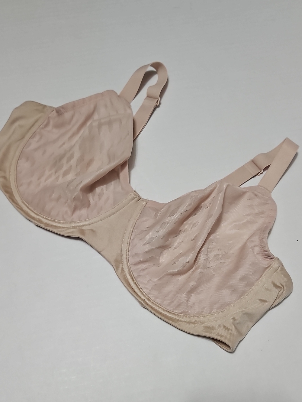 Wacoal Everyday Support Full Coverage Underwire Padless Bra - Blush Size 40D